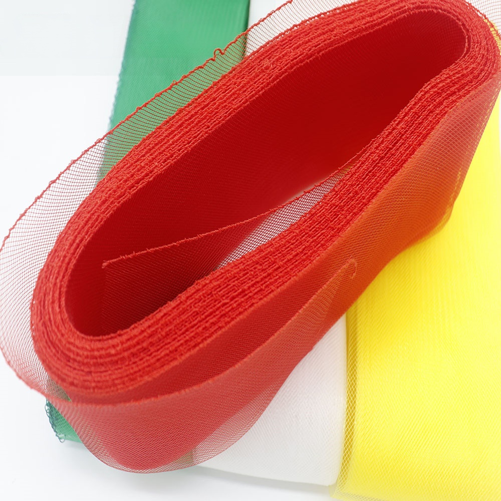 Sewing Fabric - 50 jardów/partia, 10 cm, gładka siatka