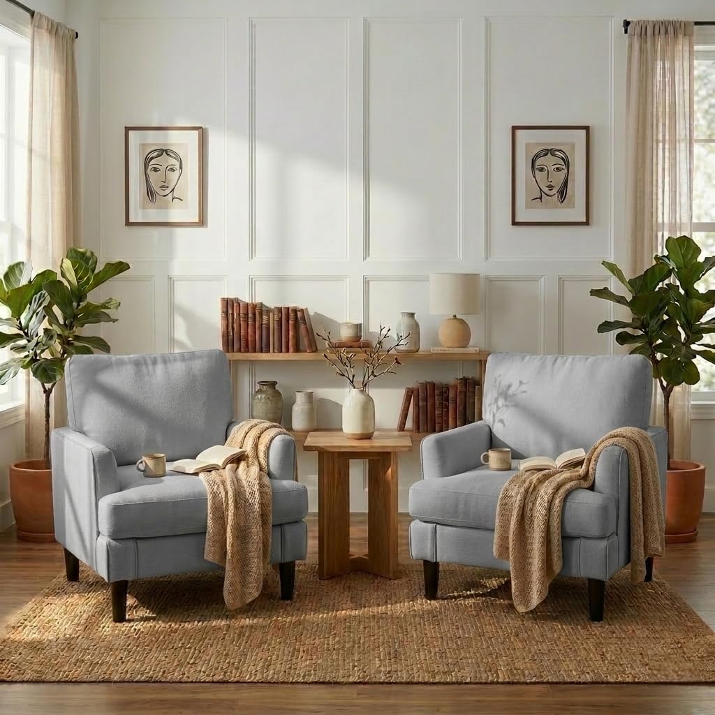 Century Textile & Sewing Supply - # Zestaw foteli akcentujących w stylu