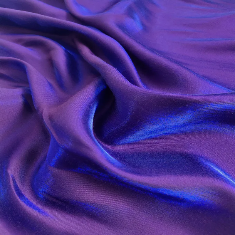 Sewing Fabric - Tkanina satynowa z efektem gradientu, zmieniająca