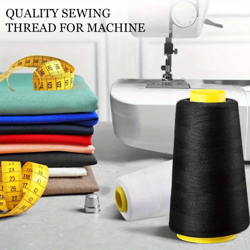 3 czarne + 3 białe szpulki z n – Serger Thread Cone recenzja i cena