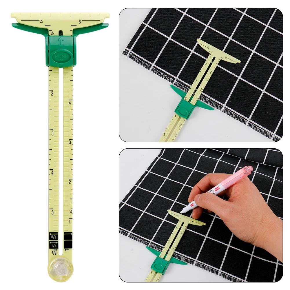 Linijka krawiecka 5-w-1 do szy – Sewing Gauge Ruler recenzja i cena
