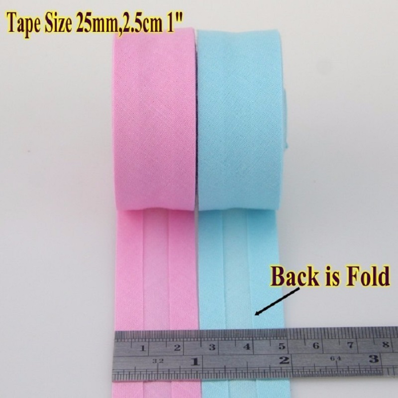 25mm x 5metersCotton składany  – Binding Tape Bias recenzja i cena