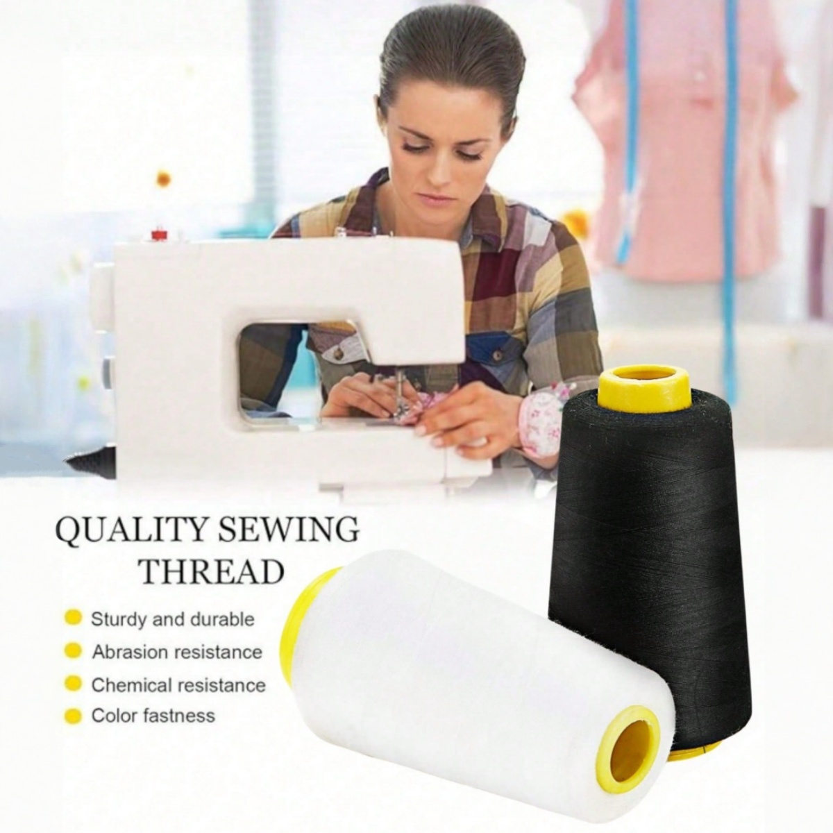 1-6 Rolek 3000 Jardów na Rolkę – Serger Thread Cone recenzja i cena