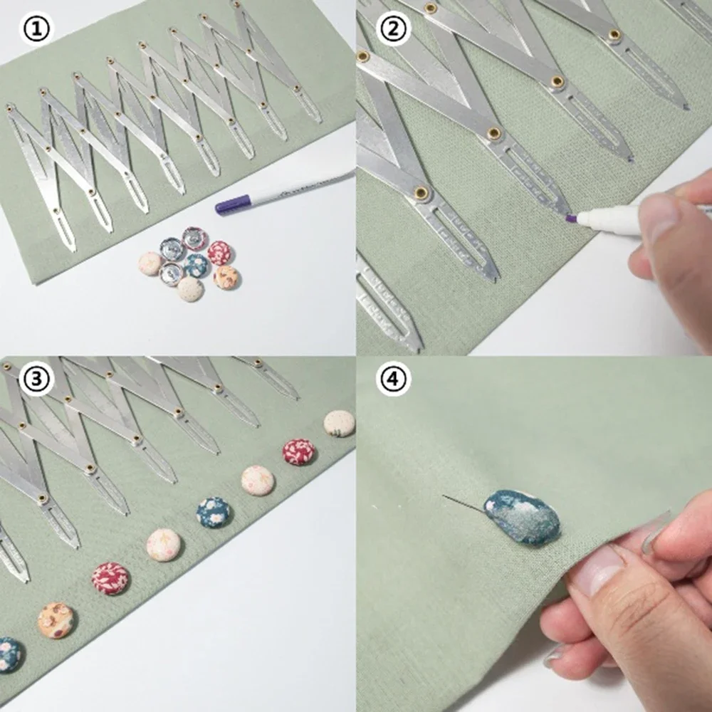 Miernik rozszerzany Akcesoria  – Sewing Gauge Ruler recenzja i cena