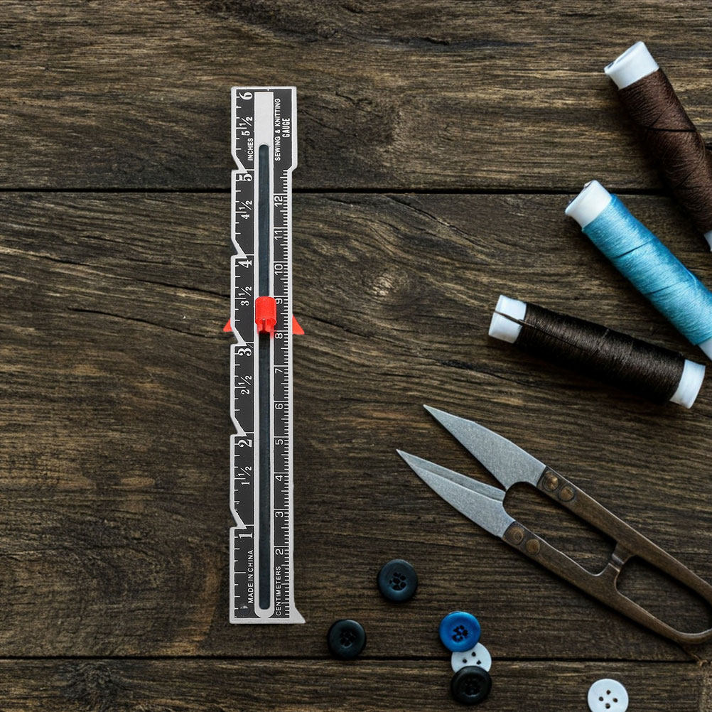 8-częściowy zestaw linijek do  – Sewing Gauge Ruler recenzja i cena