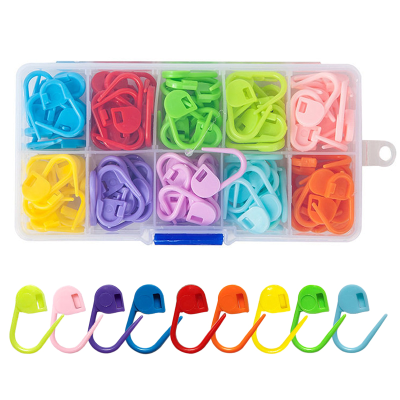 100 szt. Kolorowe Małe Klipsy  – Sewing Necessities recenzja i cena
